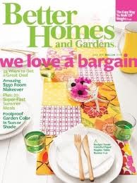 Better Homes and Gardens Magazine, July 2012