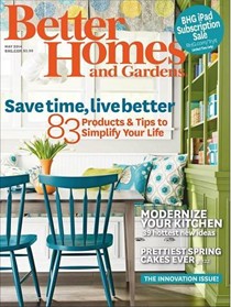 Better Homes and Gardens Magazine, May 2014: The Innovation Issue