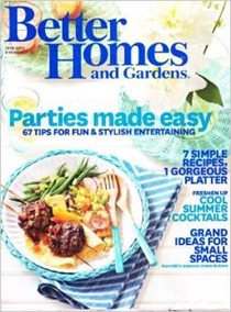 Better Homes and Gardens Magazine, June 2014