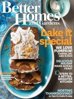 Better Homes and Gardens Magazine, November 2014