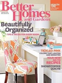 Better Homes and Gardens Magazine, January 2015