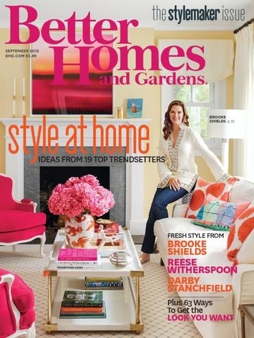 Better Homes and Gardens Magazine, September 2015: The Stylemaker Issue