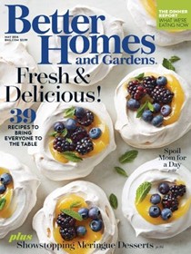 Better Homes and Gardens Magazine, May 2016