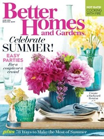 Better Homes and Gardens Magazine, June 2016