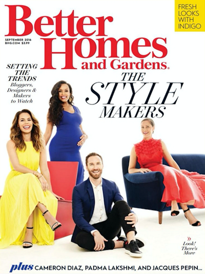 Better Homes and Gardens Magazine, September 2016