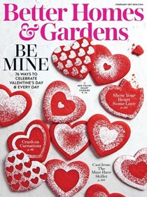 Better Homes and Gardens Magazine, February 2017