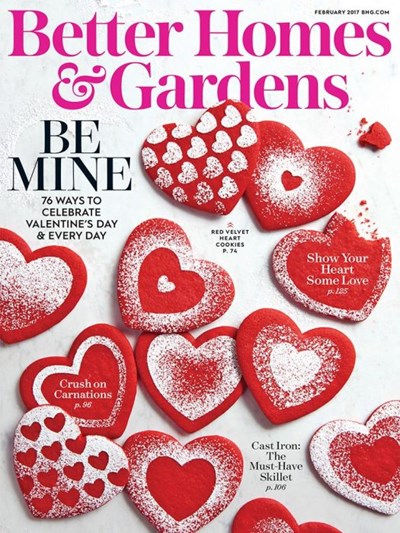 Better Homes and Gardens Magazine, February 2017