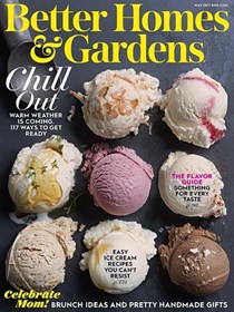 Better Homes and Gardens Magazine, May 2017