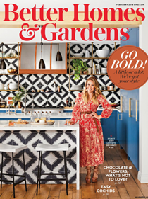Better Homes and Gardens Magazine, February 2018