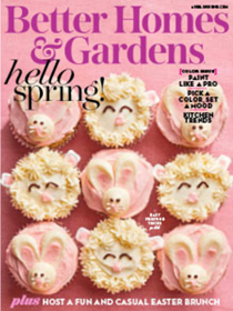 Better Homes and Gardens Magazine, April 2018