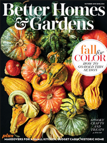 Better Homes and Gardens Magazine, October 2018