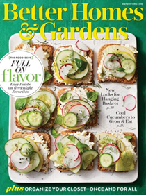 Better Homes and Gardens Magazine, May 2019: The Food Issue