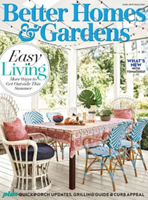 Better Homes and Gardens Magazine, June 2019