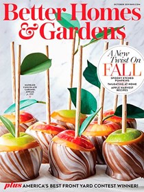 Better Homes and Gardens Magazine, October 2019
