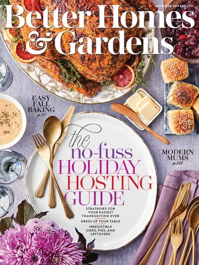 Better Homes and Gardens Magazine, November 2019