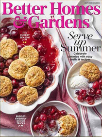 Better Homes and Gardens Magazine, July 2020