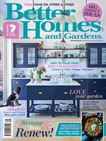 Better Homes and Gardens Magazine, September 2020
