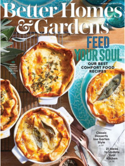Better Homes and Gardens Magazine, March 2021
