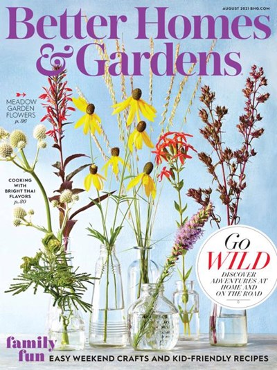 Better Homes and Gardens Magazine, August 2021