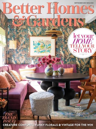 Better Homes and Gardens Magazine, September 2021