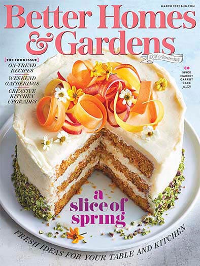 Better Homes and Gardens Magazine, March 2022