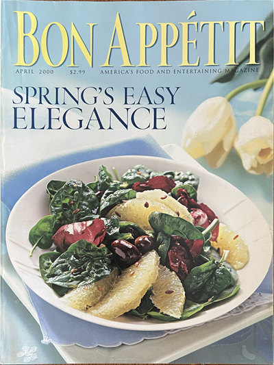 Bon Appétit Magazine: April 2000