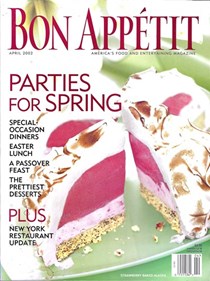 Bon Appétit Magazine, April 2002