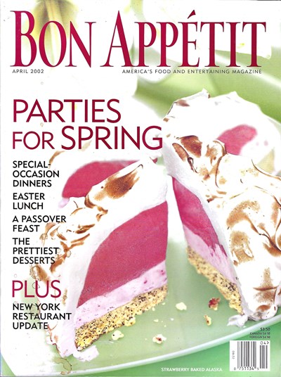 Bon Appétit Magazine, April 2002