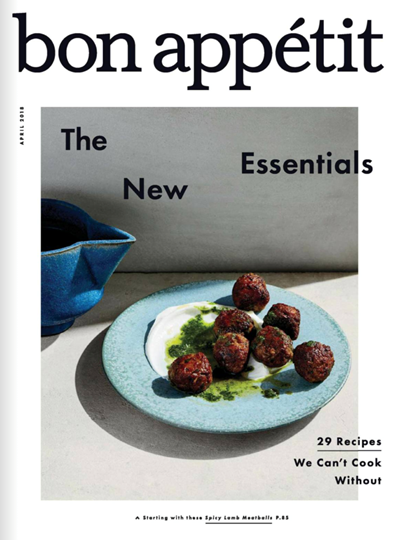 Bon Appetit Magazine April 18 Eat Your Books