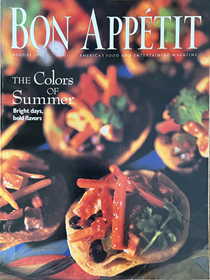 Bon Appétit Magazine: August 1993: The Colors of Summer