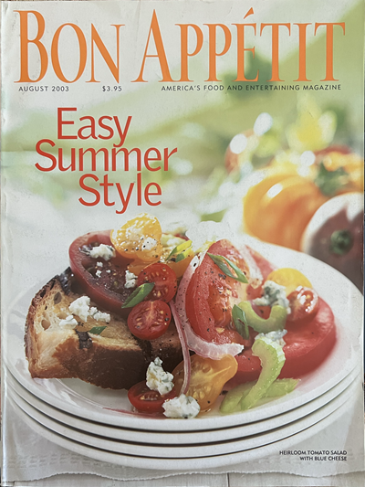 Bon Appétit Magazine: August 2003: Easy Summer Style