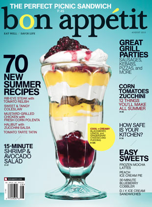 Bon Appétit Magazine, August 2010