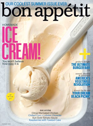 Bon Appétit Magazine, August 2013: Our Coolest Summer Issue Ever