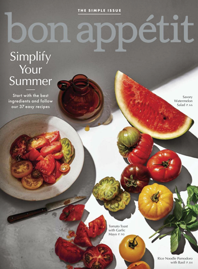 Bon Appetit Magazine August 18 The Simple Issue Eat Your Books