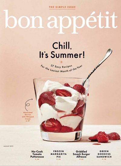 Bon Appétit Magazine, August 2019: The Simple Issue