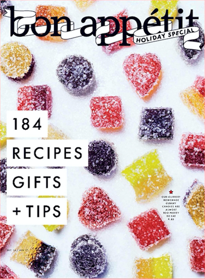 Bon Appétit Magazine, Dec 2016/Jan 2017: The Holiday Issue