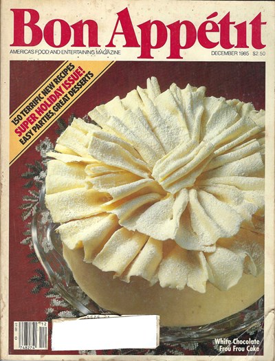 Bon Appétit Magazine, December 1985