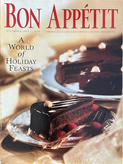 Bon Appétit Magazine: December 1993: A World of Holiday Feasts