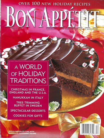 Bon Appétit Magazine, December 2001