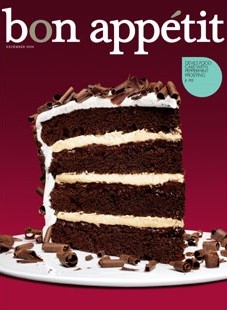 Bon Appétit Magazine, December 2008