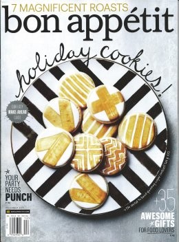 Bon Appétit Magazine, December 2013