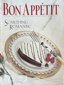 Bon Appétit Magazine: February 1996: Something Romantic