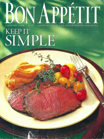 Bon Appétit Magazine, February 2000