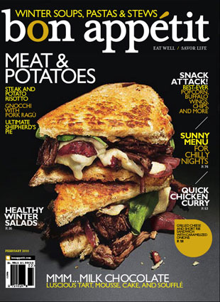 Bon Appétit Magazine, February 2010