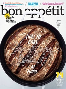 Bon Appétit Magazine, February 2016: The Winter Comfort Issue