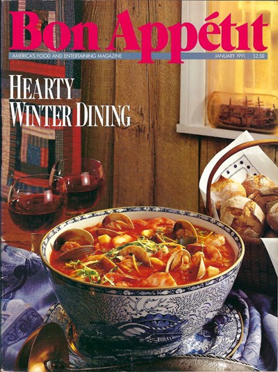 Bon Appétit Magazine, January 1991