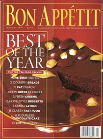 Bon Appétit Magazine, January 1999