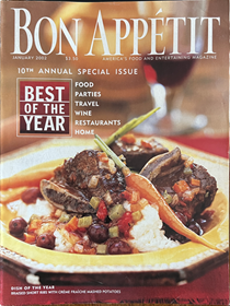 Bon Appétit Magazine, January 2002