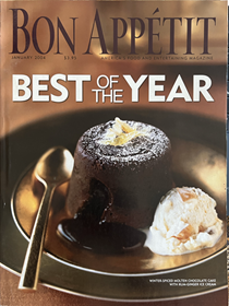 Bon Appétit Magazine, January 2004: Best of the Year