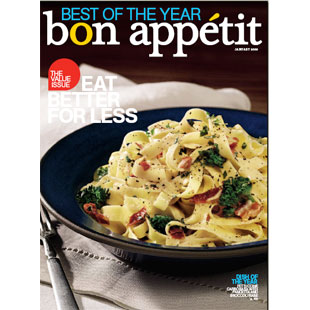 Bon Appétit Magazine, January 2009